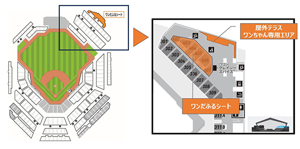 ワンだふるシート座席図
