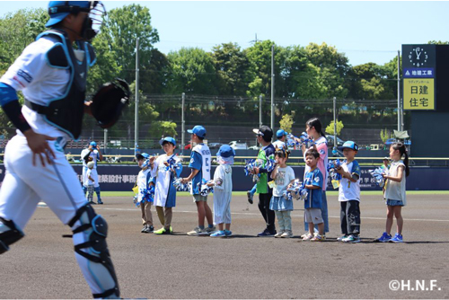 グラウンド参加型イベントの様子③