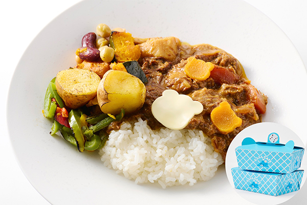 えふたんのゴロゴロ野菜カレー