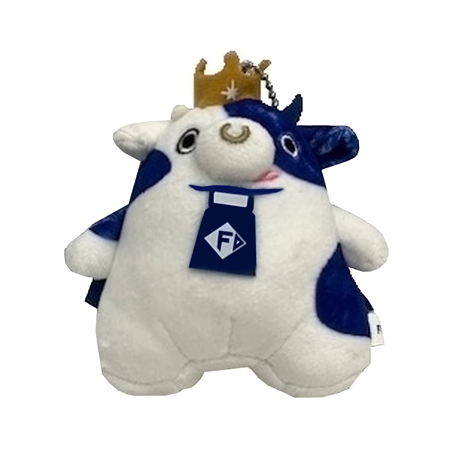 ウシキングぬいぐるみキーチェーン