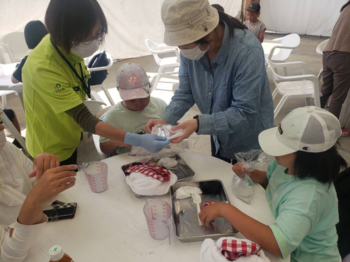 お菓子づくり体験1