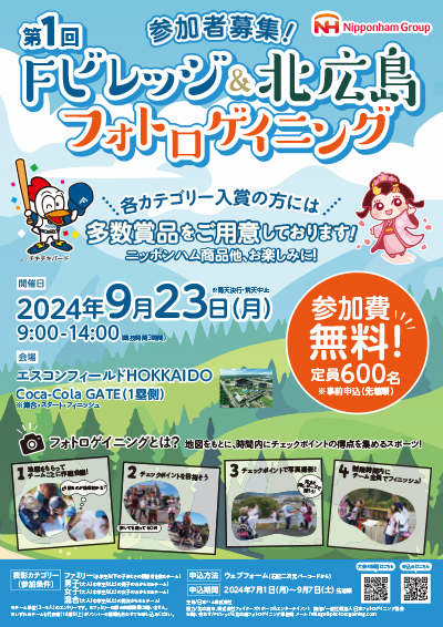第1回Fビレッジ&北広島フォトロゲイニング