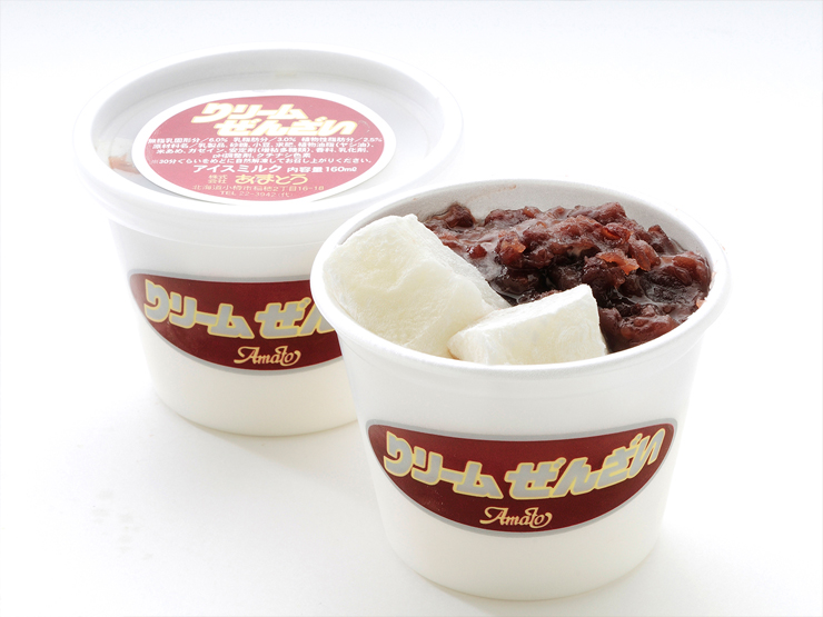 クリームぜんざい