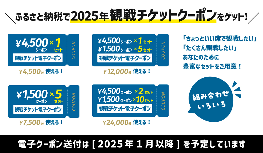 ファイターズふるさと納税 2025年観戦チケットクーポン