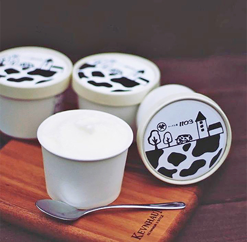 しぼりたて牛乳アイス