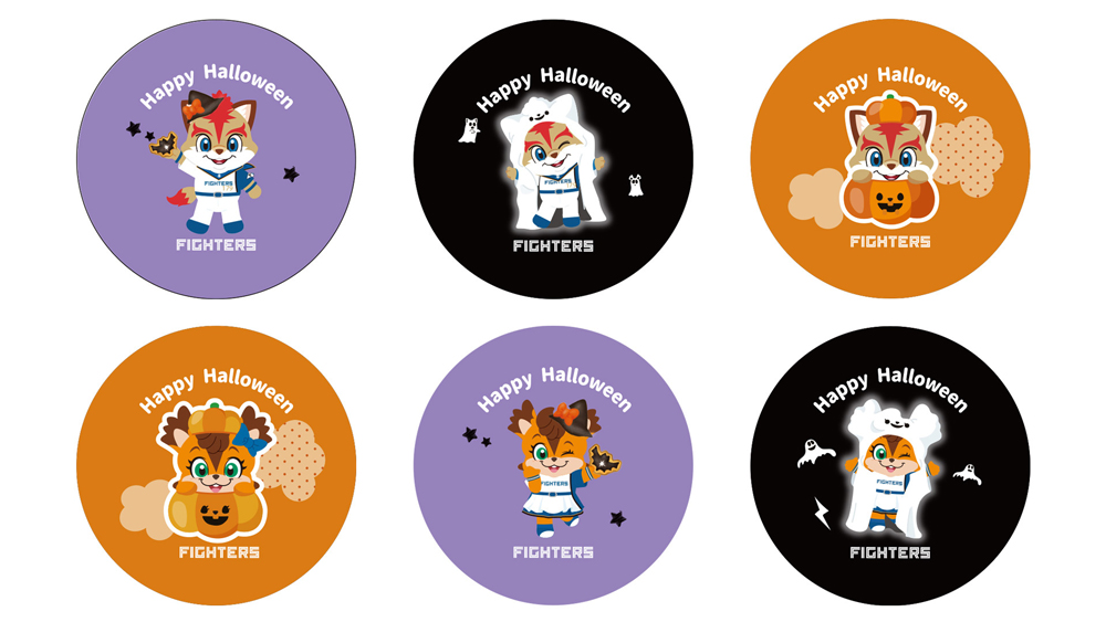 ハロウィンバッチ