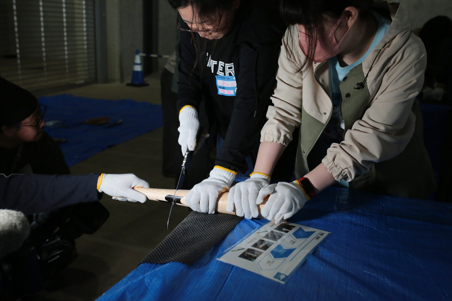 クラフトビールをつくろうプロジェクトの様子