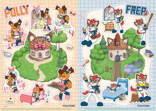 オリジナルクリアファイル