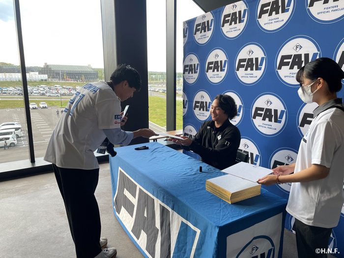 「選手ふれあいイベント」の様子