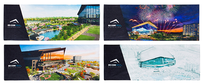 F VILLAGE手ぬぐいブランケット