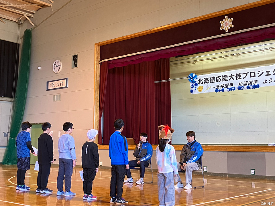 音更町・幕別町(学校訪問)01