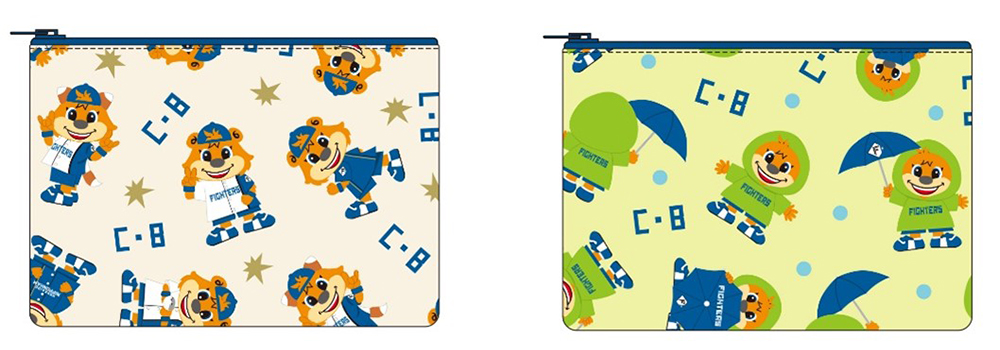 C・Bの総柄ポーチ