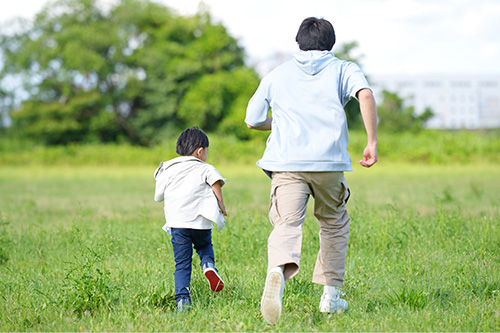 おやこdeリレー