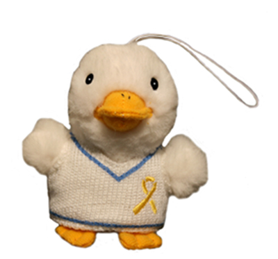 ゴールドリボンダック（ぬいぐるみ）