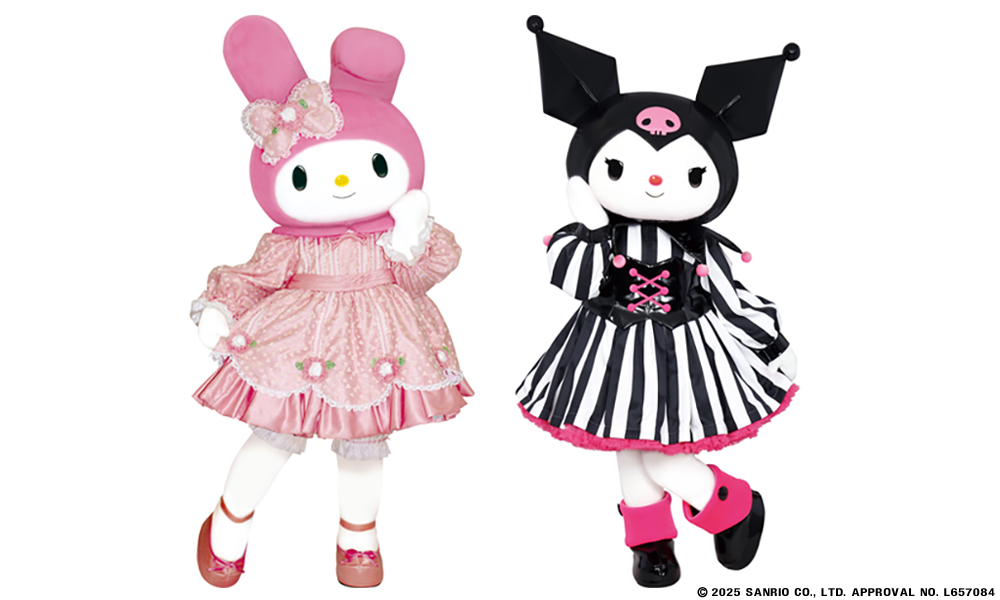 北海道日本ハムファイターズ　マイメロディ　クロミちゃん コラボ　ぬいぐるみ マイメロディ、クロミがエスコンフィールドに登場！ | 北海道