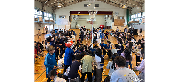 札幌市立北都小学校 訪問の様子1