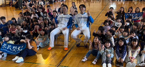 札幌市立北都小学校 訪問の様子2