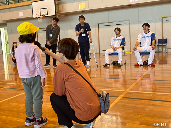 札幌市立山鼻南小学校 訪問の様子1
