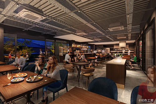 アンティーカ ピッツェリア ダ ミケーレ 北海道 店内イメージ