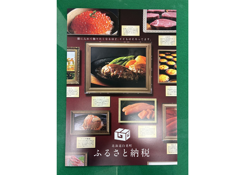 ふるさと納税チラシ