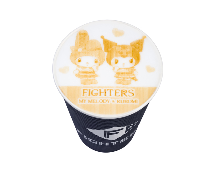 かわいすぎる♪ マイメロディ&クロミ カフェラテ