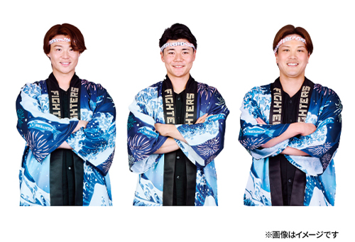 選手着用超夏ハッピ