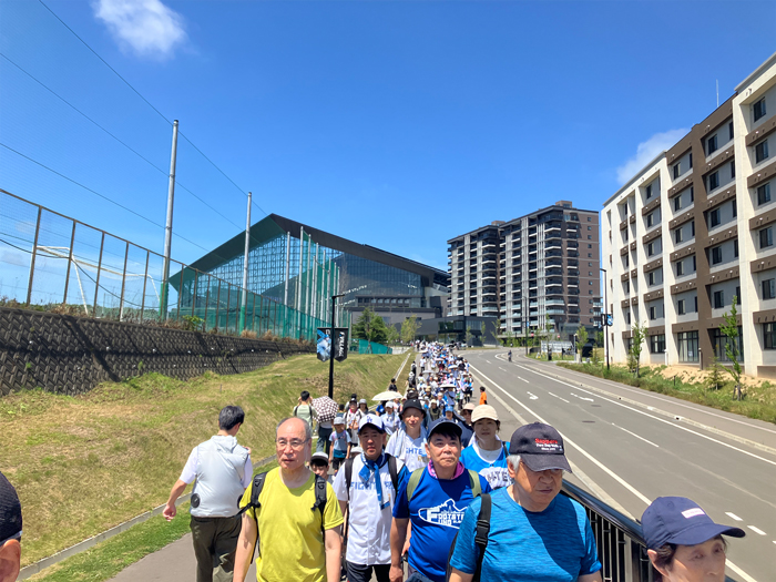 ウォーキングの様子4