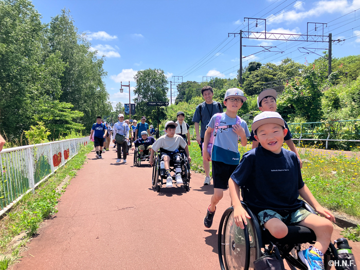 ウォーキングの様子6