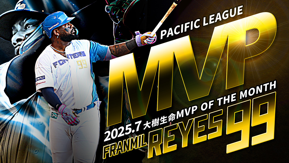 北海道日本ハムファイターズ フランミル・レイエス選手 MVP 限定ユニフォーム FIGHTERS フランミルレイエス選手MVP記念DTFレプリカ