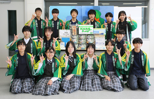 利尻中学校3年生