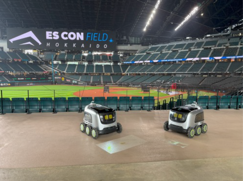 自動運転ロボット「Yours Robotics」