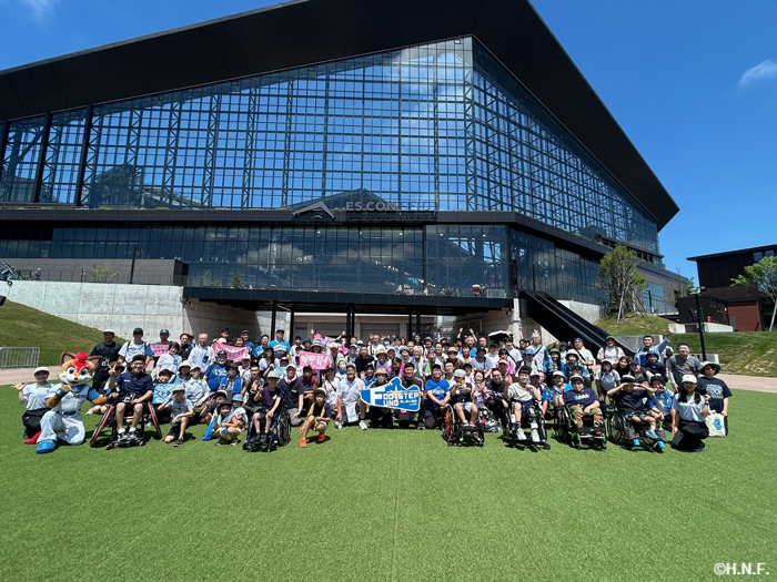 チャリティウォーキングの様子1