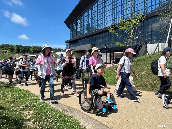 チャリティウォーキングの様子2