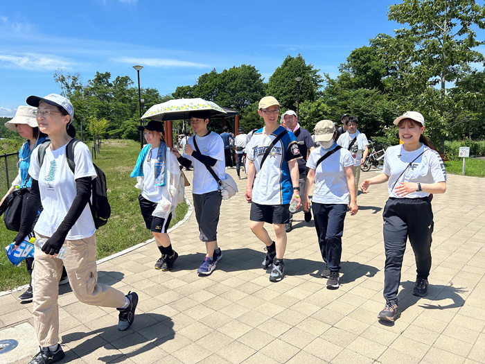 チャリティウォーキングの様子4