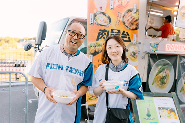 肉屋台祭りの様子