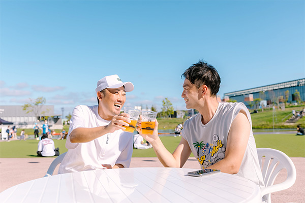 肉屋台祭りの様子