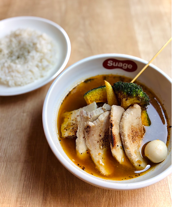 北海道新ひだか産 健酵豚のローストポークカレー