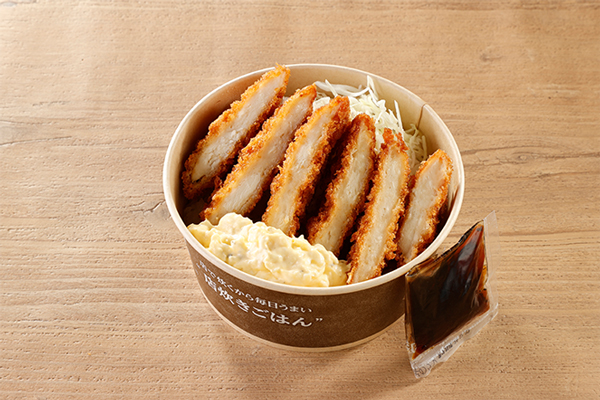 清宮幸太郎選手のタルタルチキン勝つ丼