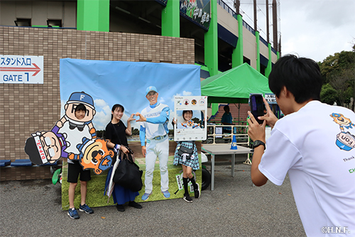 フォトパネル 昨年の様子