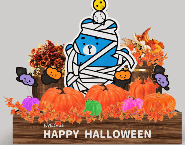 ハロウィンえふたんフォトスポット4