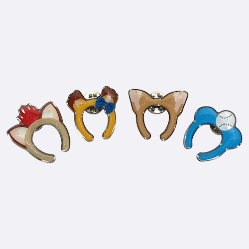 カチューシャ型ピンバッジ