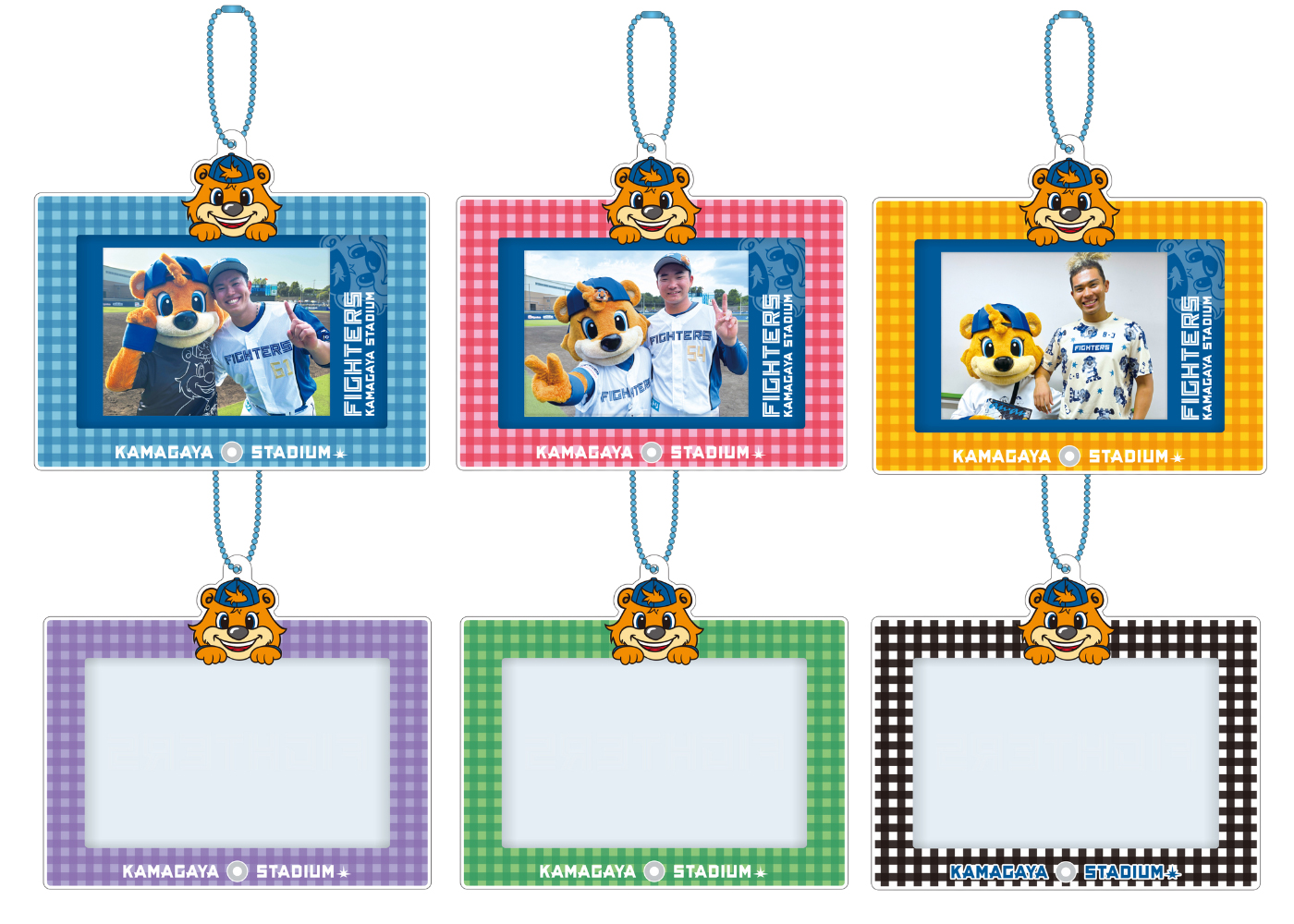 C・Bアクリルスライドキーチェーンのイメージ