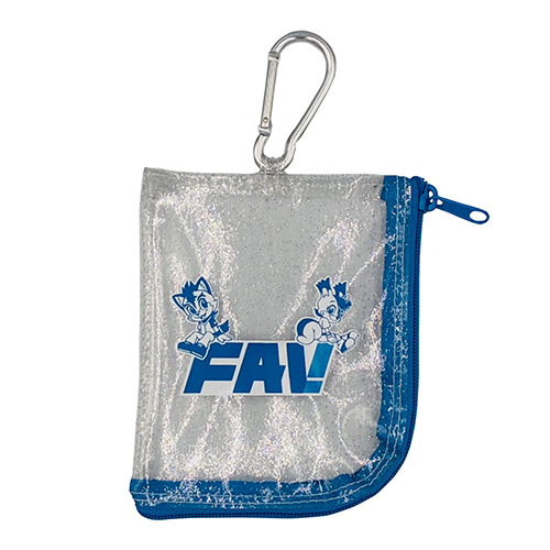 FAV ラメクリアポーチ画像