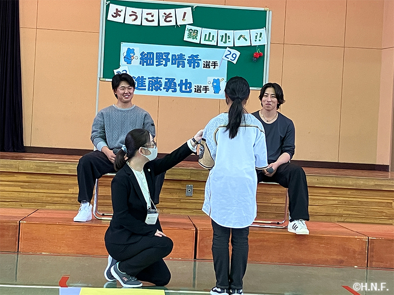 仁木町会場の様子