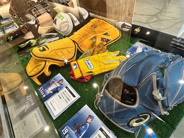 選手実使用アイテム