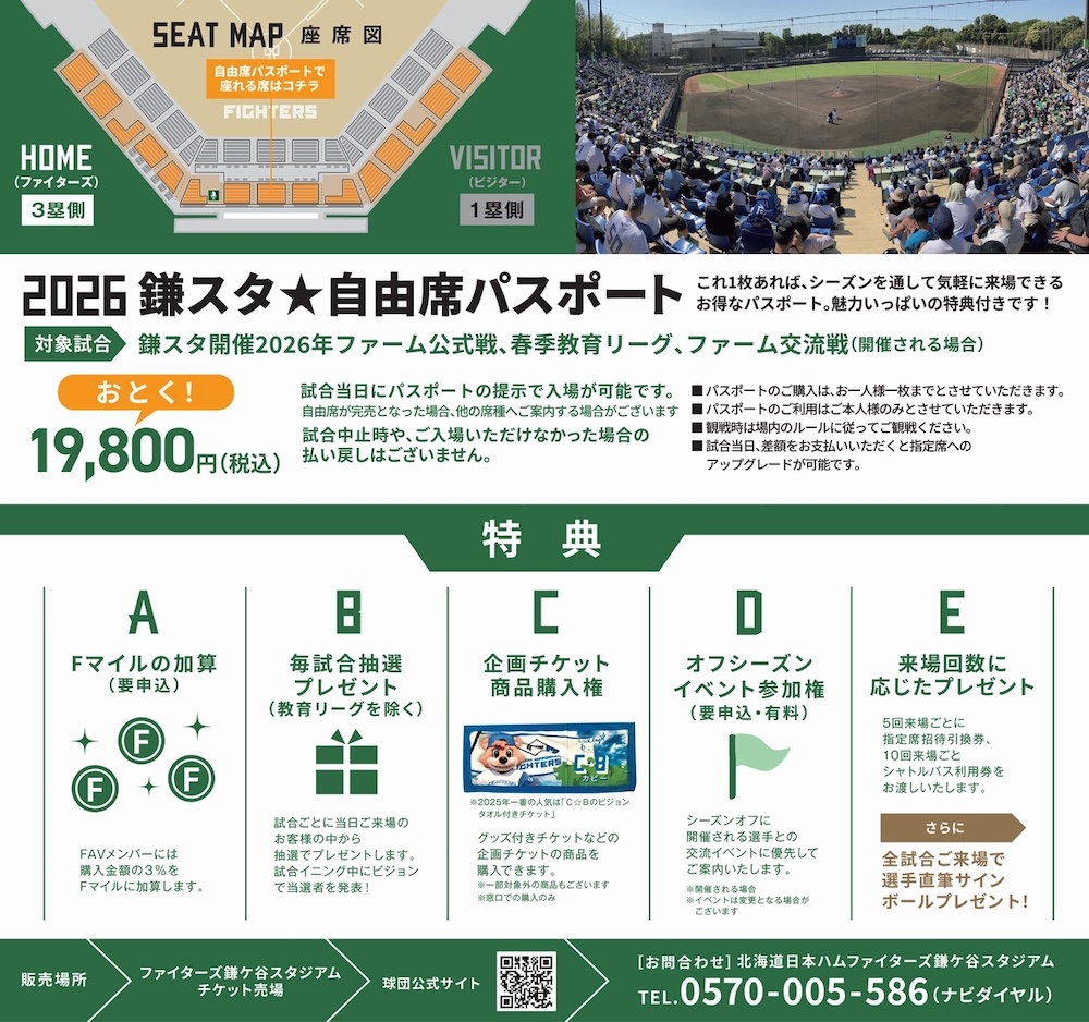 自由席パスポート