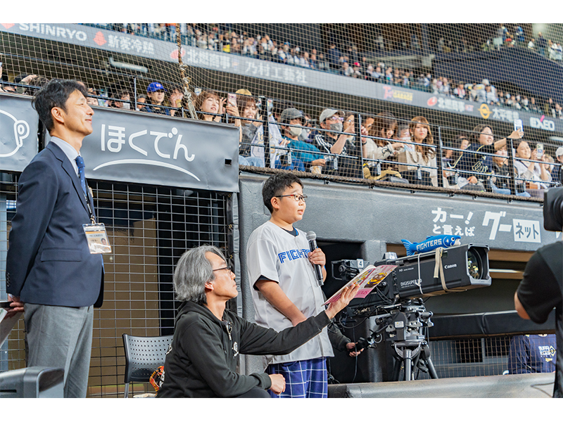 キッズヒーローインタビュー