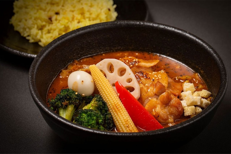 やわらかチキンのスープカレー