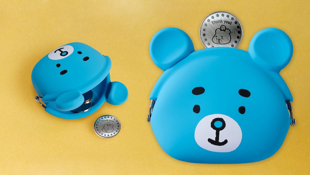 えふたん シリコンがま口