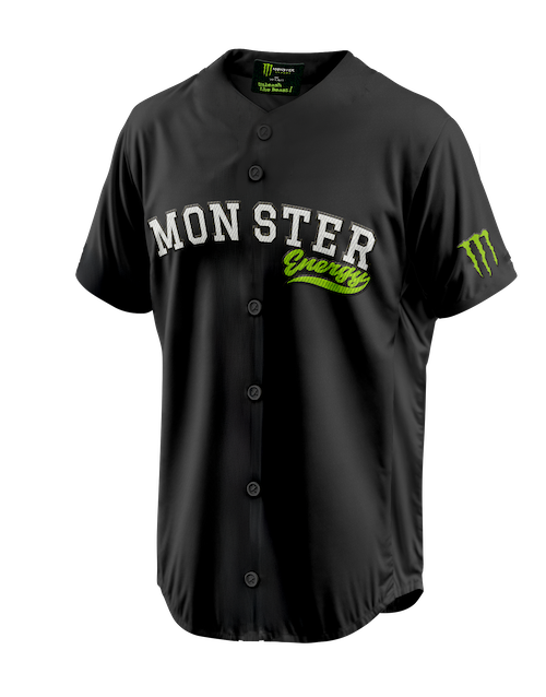 モンスターエナジー ベースボールシャツ